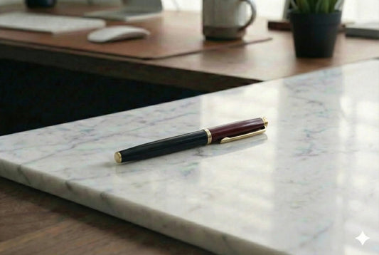 Stylish Black & Burgundy Luxury Writing Pen