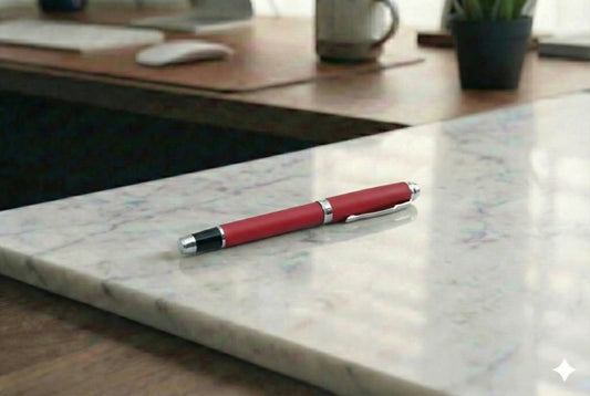 Stylish Red Executive Pen with Smooth Writing